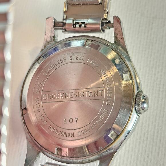 Belair 17 Jewels Watch Antimagnetic Shockresistant Vintage Stretch Band Tested - Picture 8 of 16